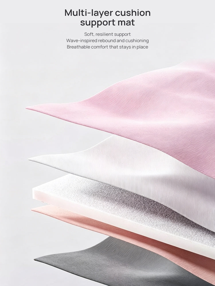 Replacement mat layered cushion
